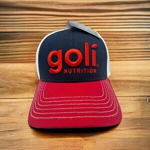 NWT GOLI NUTRITION CAP AMERICA SNAPBACK BASEBALL HAT NEW!